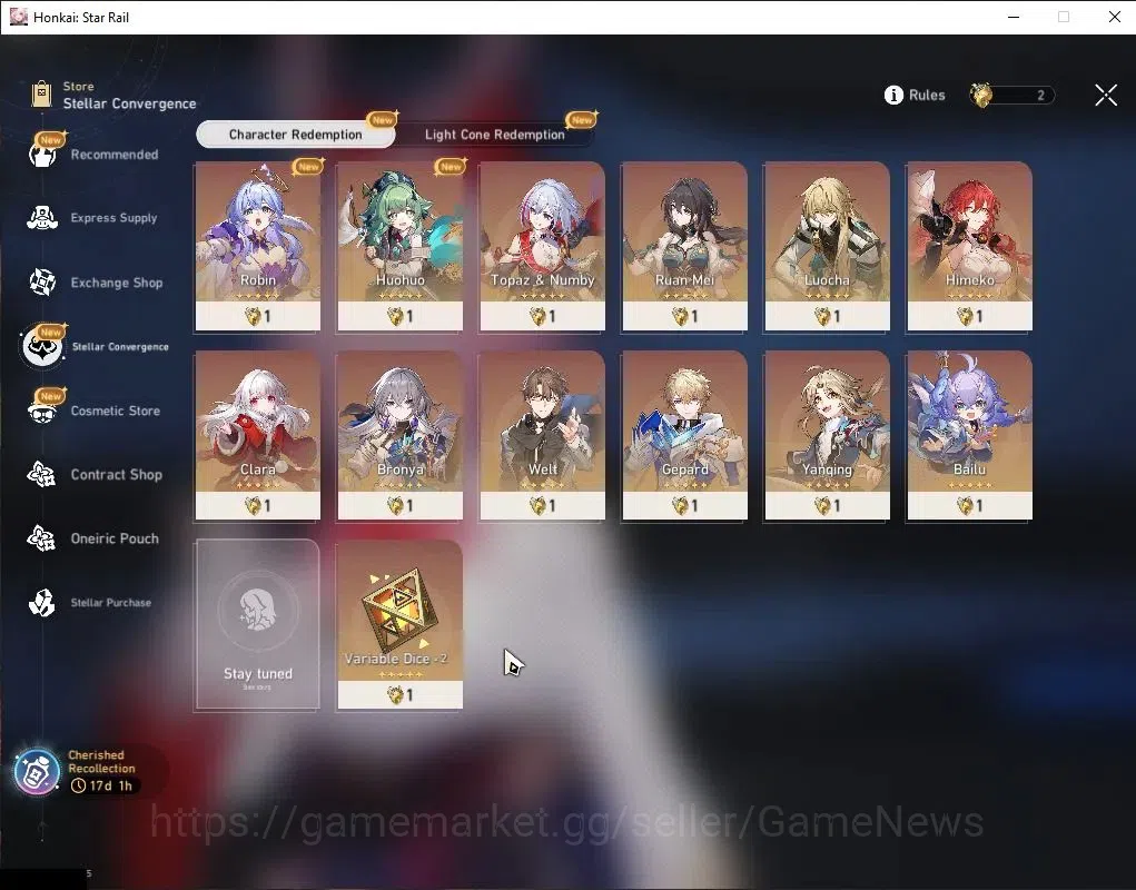 Honkai Star Rail Accounts Asia|TL 4|Selector B5 + 2 Golden Companion|3 Limit image 12