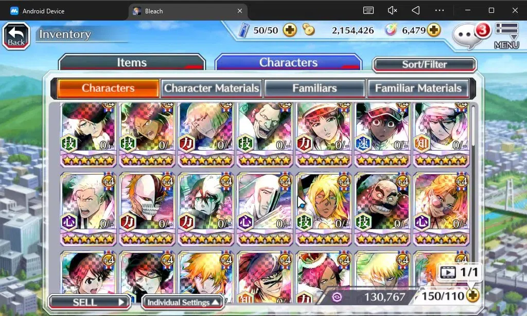 Bleach: Brave Souls Accounts [GLOBAL]6K Orbs+Fresh All Story|Yukio TYBW26,TYBW2 image 7