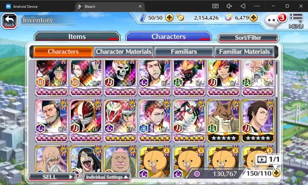 Bleach: Brave Souls Accounts [GLOBAL]6K Orbs+Fresh All Story|Yukio TYBW26,TYBW2 image 8