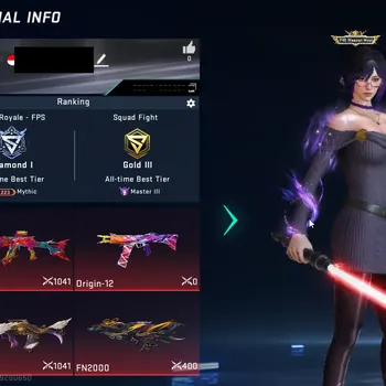 Blood Strike Accounts Others ASIA |1 Limited Melee|1 Ultra Melee|1 OPM|1 7DS|1 TR Gun|4 Limited Guns|5 Ultra