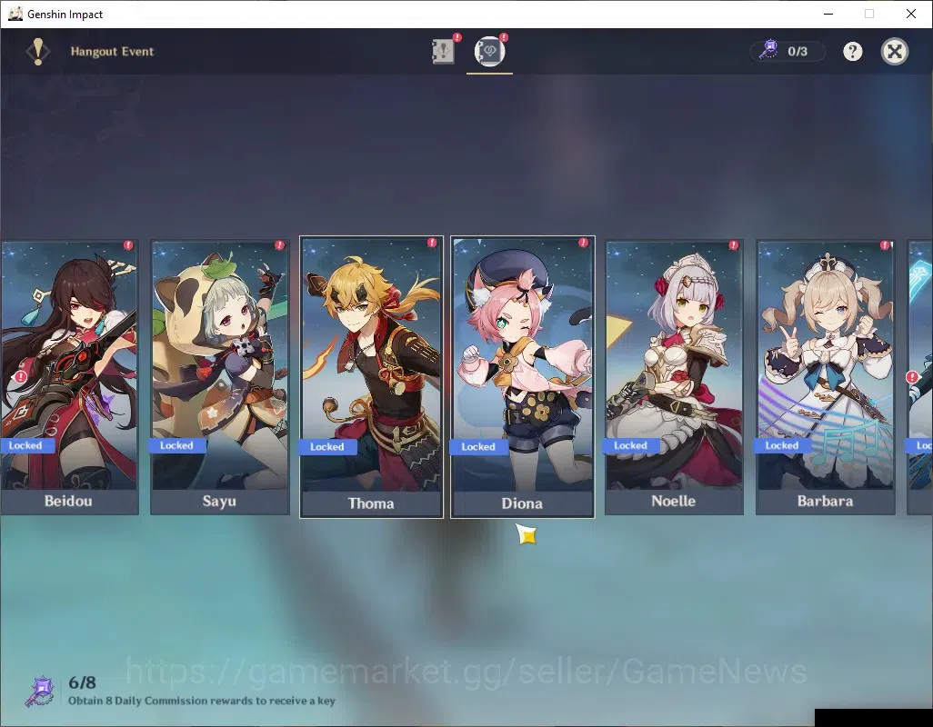 Genshin Impact Accounts ASIA|AR 50|BD Unset|1 Limited [Arlecchino+Sign] +  image 20