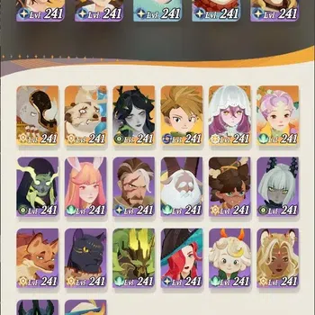 AFK Journey Accounts GLOBAL G237|Collab Digimon (Gabumon)+Aurora +3 Hero Selector|48K DM|21 SC,42 Rate Up,59 Epic,447 Invite