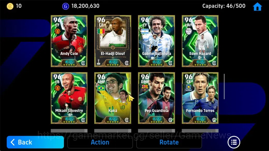 eFootball Accounts Android|3 OldBigTime Frank Rijkaard,Ronaldinho,Rau image 11