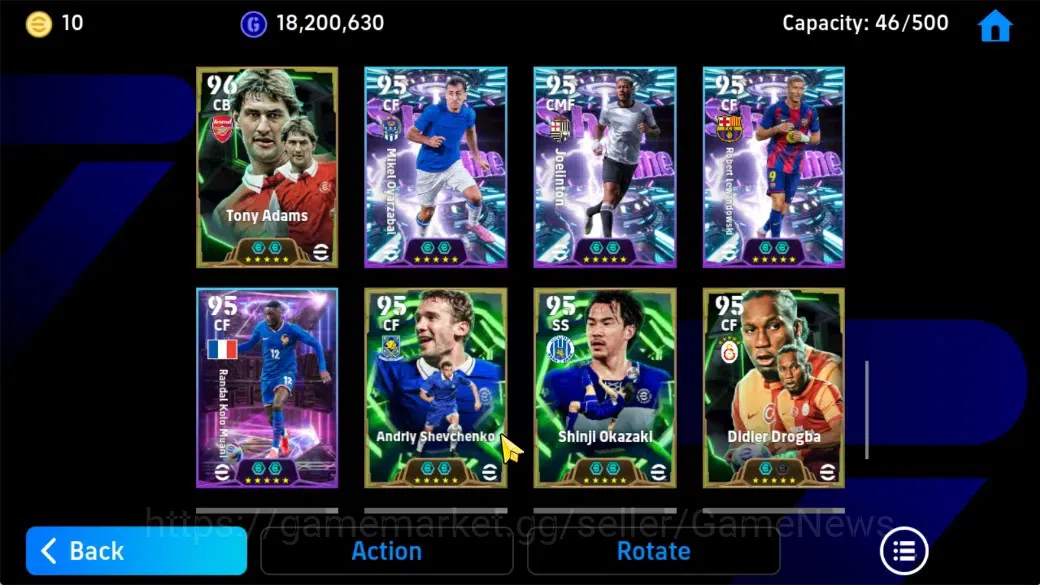 eFootball Accounts Android|3 OldBigTime Frank Rijkaard,Ronaldinho,Rau image 12