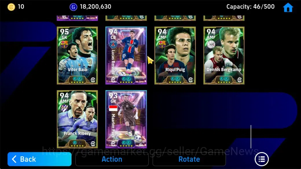 eFootball Accounts Android|3 OldBigTime Frank Rijkaard,Ronaldinho,Rau image 13