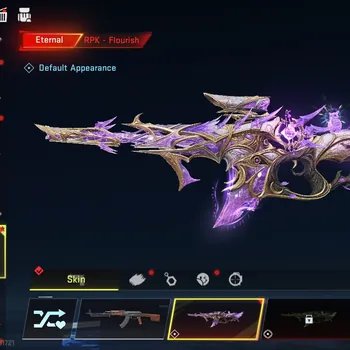 Blood Strike Accounts Starter Asia| Eternal Volt-DeathClaw-RPK Flourish|Legendary Nova-Vogue,Aftermath+8 Striker| Rank