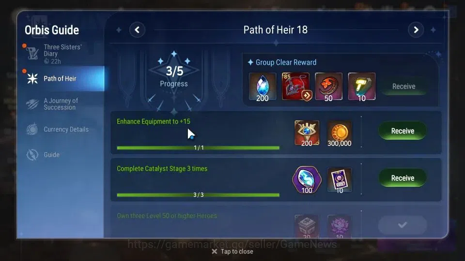 Epic Seven Accounts GLOBAL|UnVerif|6 ML (C. Lilias, Salome, B.W. Iseri image 4