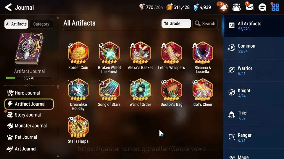 Epic Seven Accounts GLOBAL|UnVerif|6 ML (C. Lilias, Salome, B.W. Iseri image 8