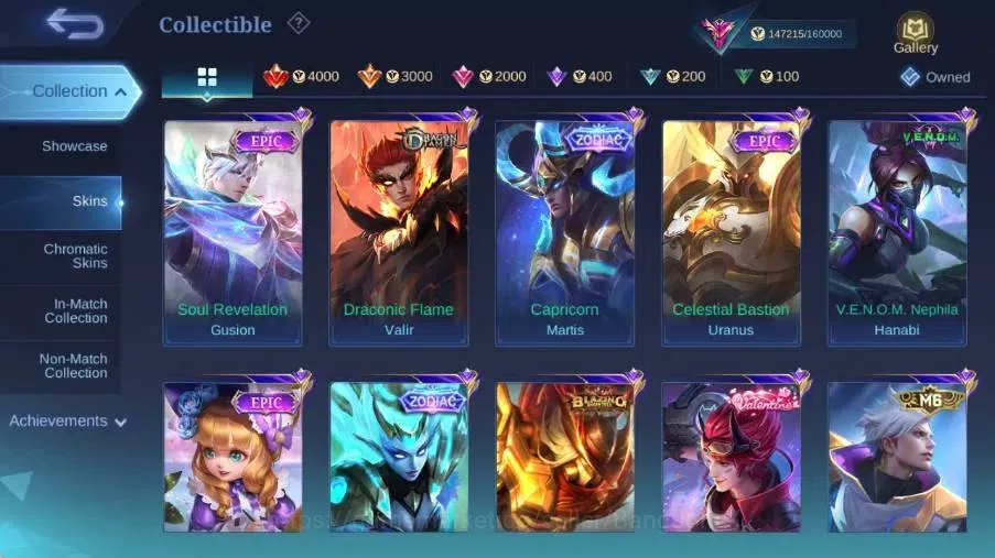 Mobile Legends: Bang Bang Accounts Global|Skin 479|Exalted|Legend Alucard,Aspirant Ru image 17