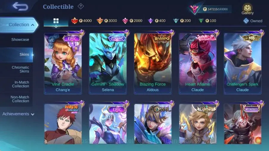 Mobile Legends: Bang Bang Accounts Global|Skin 479|Exalted|Legend Alucard,Aspirant Ru image 18