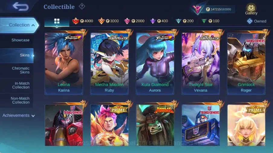 Mobile Legends: Bang Bang Accounts Global|Skin 479|Exalted|Legend Alucard,Aspirant Ru image 6