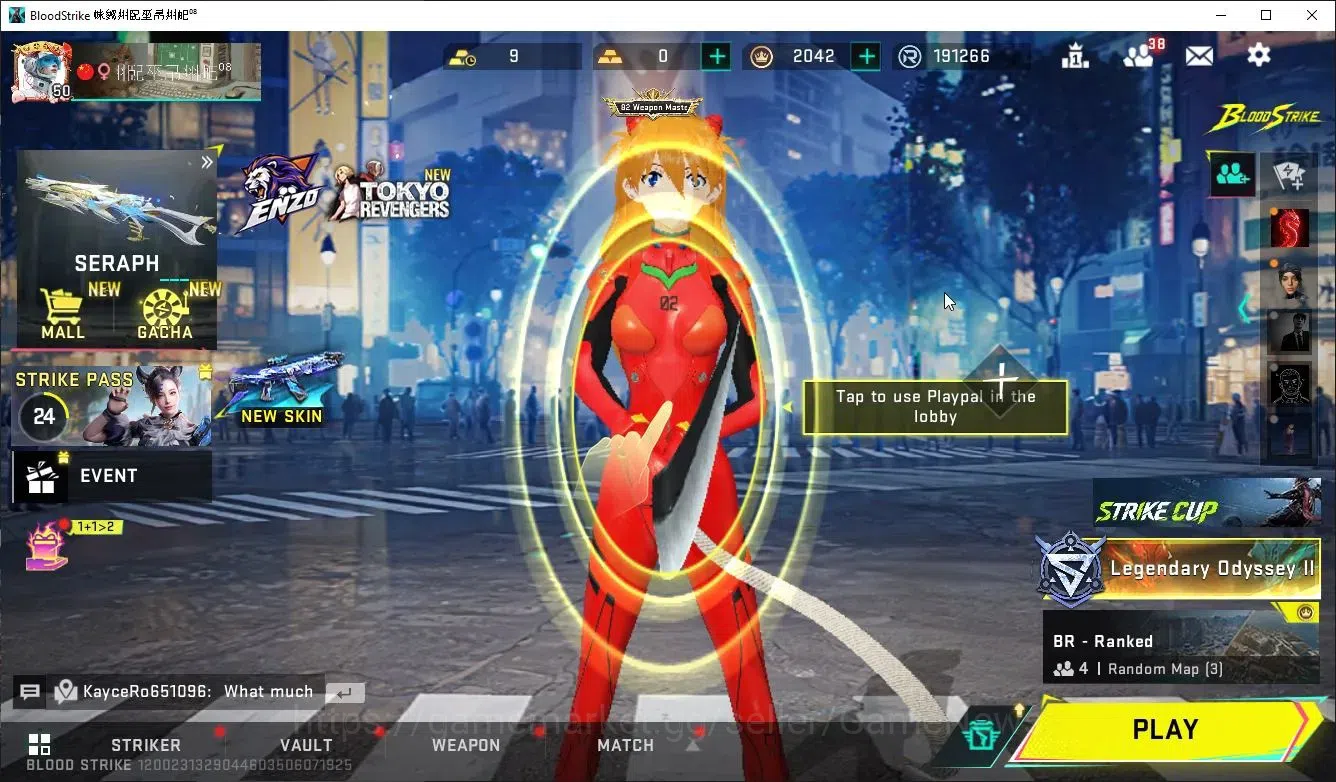 Blood Strike Accounts ASIA|ETERNAL DeAgle,Lv3 Karl98,M82+MELEE EVO-Zange image 1