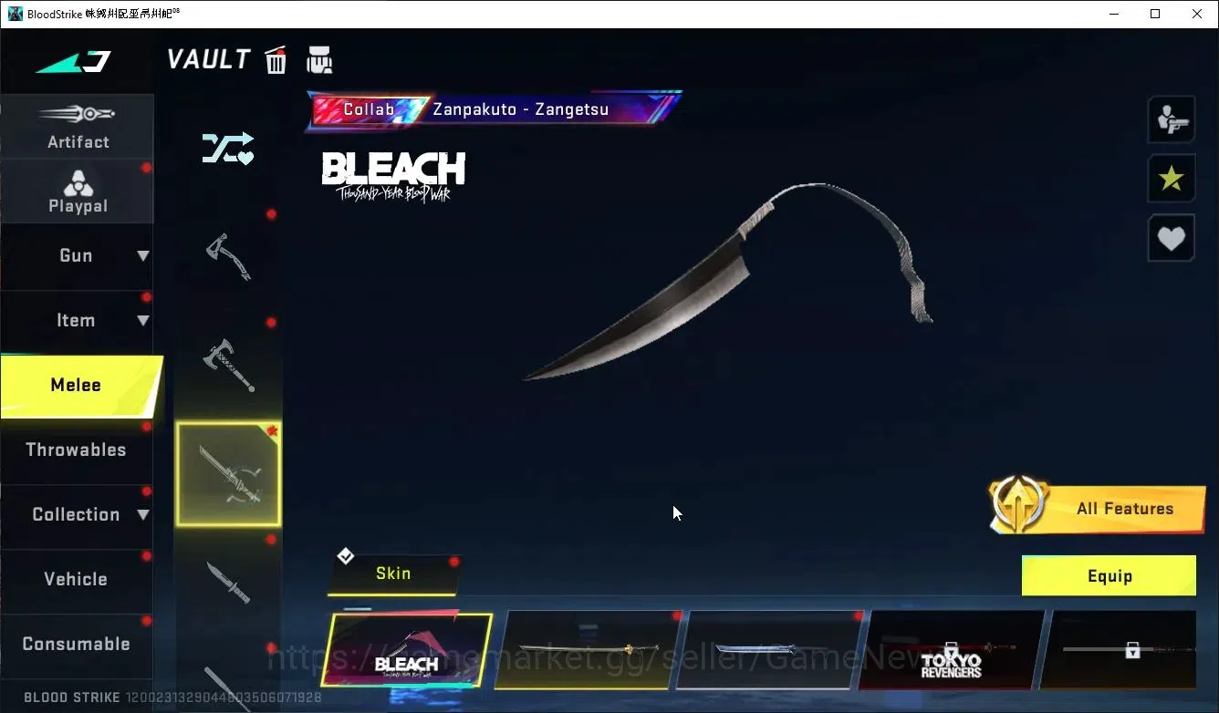 Blood Strike Accounts ASIA|ETERNAL DeAgle,Lv3 Karl98,M82+MELEE EVO-Zange image 18