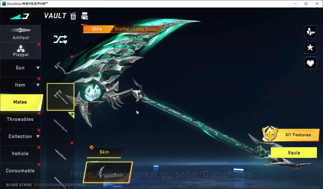 Blood Strike Accounts ASIA|ETERNAL DeAgle,Lv3 Karl98,M82+MELEE EVO-Zange image 20