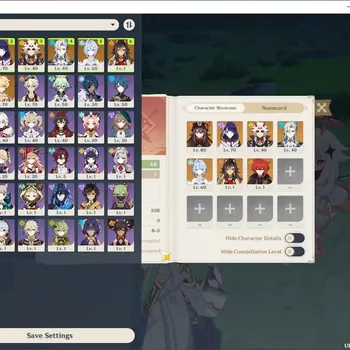 Genshin Impact Accounts Others Asia|AR 48|5 Limited (Odette,Neuvillette,Shogun,Hu Tao,Arataki Itto) + Std (Dehya,Diluc)|Male