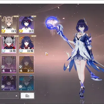Honkai Impact 3rd Accounts Starter SEA|Lvl 38|2,3K DM|1 Fullset|Seele Vollerei Wings of Panacea4/4,Kiana