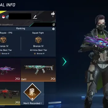 Blood Strike Accounts Starter ASIA|starter|1 eternal:M4A1-Blight's Embrace|2 ultra:Galil+Collect|1 legendary:AR97|EoT