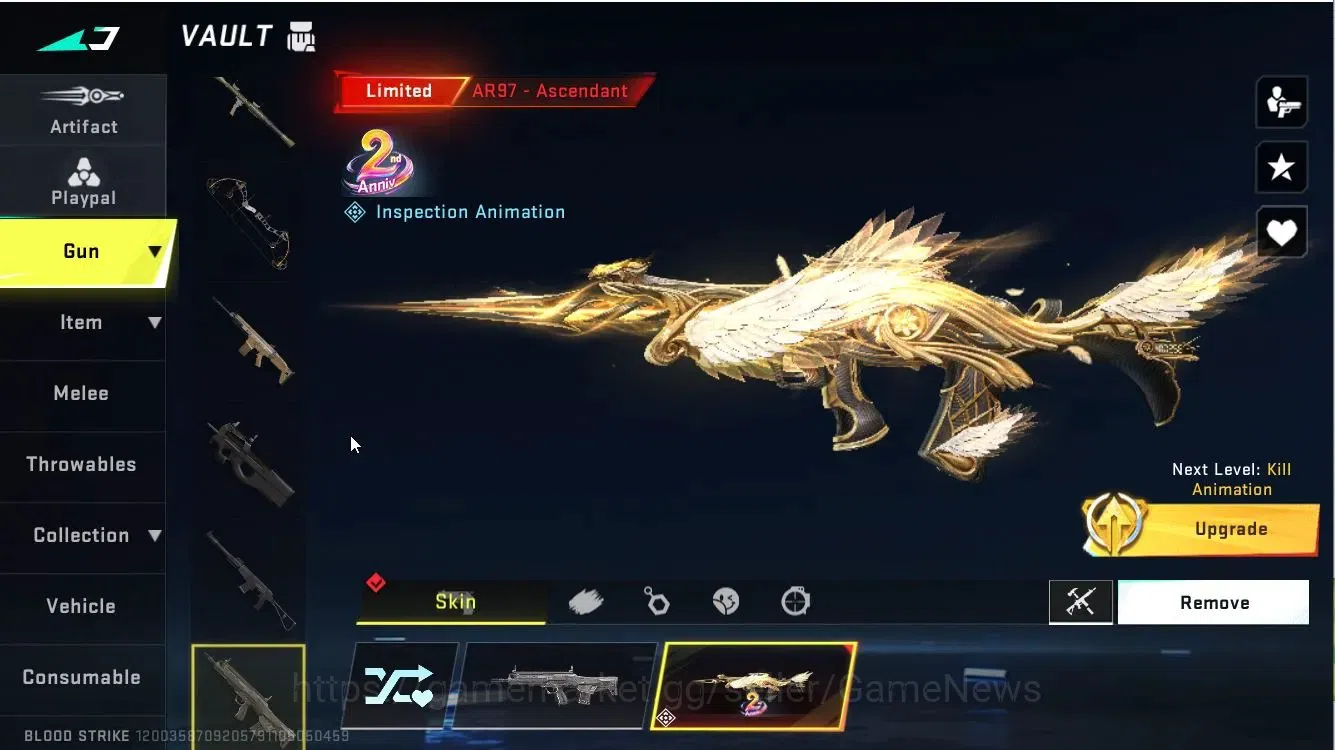 Blood Strike Accounts ASIA|ETERNAL QBZ95|7DS [AK47,QBZ95,KaR98]|Melee AX image 12