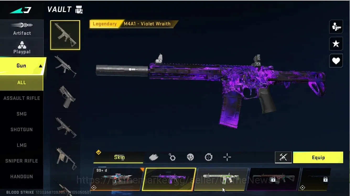 Blood Strike Accounts ASIA|ETERNAL QBZ95|7DS [AK47,QBZ95,KaR98]|Melee AX image 18