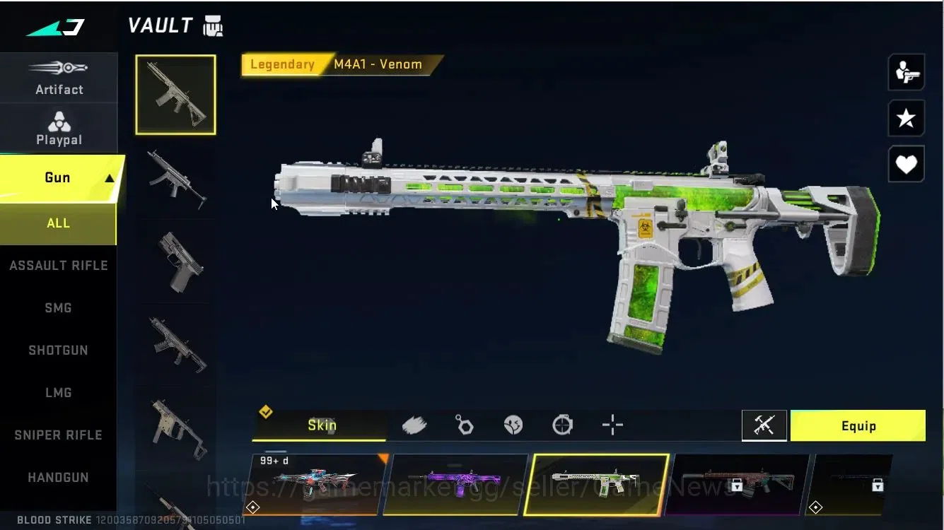 Blood Strike Accounts ASIA|ETERNAL QBZ95|7DS [AK47,QBZ95,KaR98]|Melee AX image 19