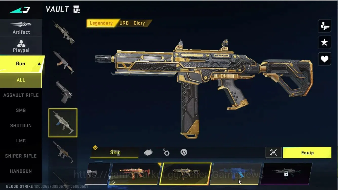Blood Strike Accounts ASIA|ETERNAL QBZ95|7DS [AK47,QBZ95,KaR98]|Melee AX image 20