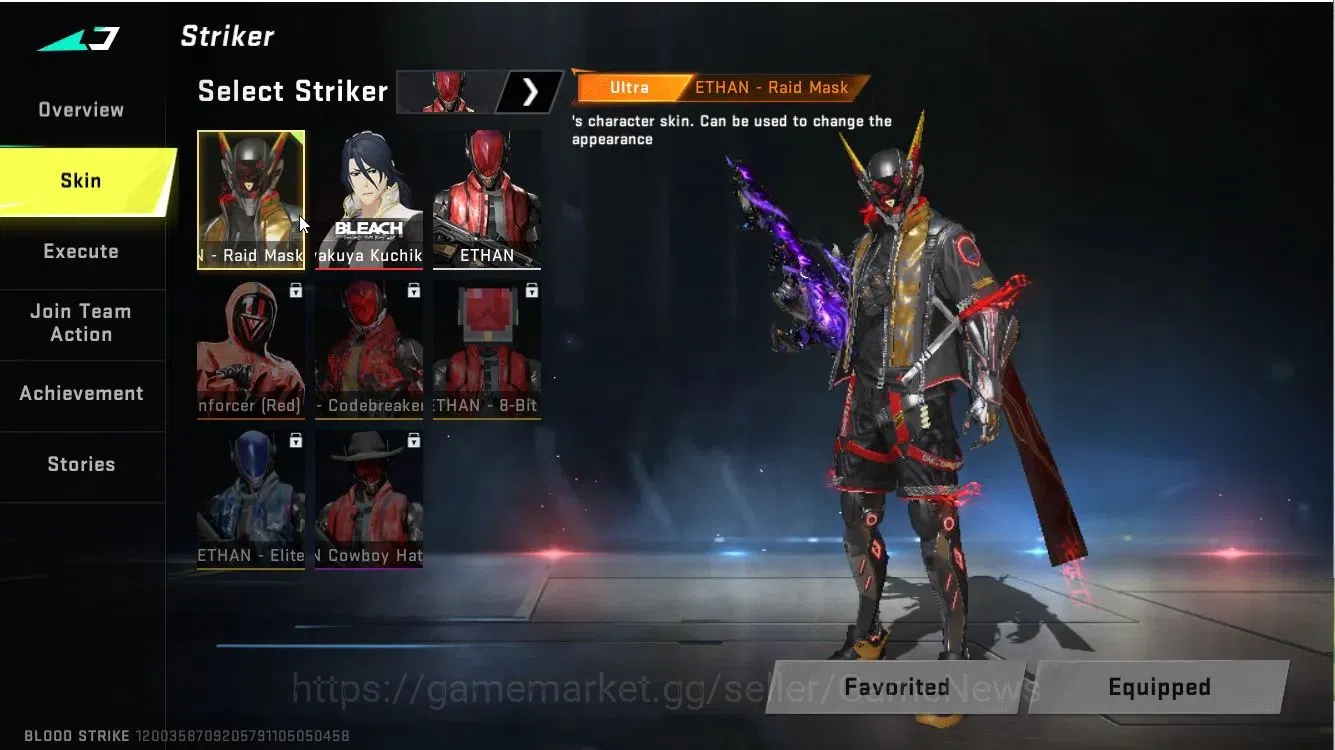 Blood Strike Accounts ASIA|ETERNAL QBZ95|7DS [AK47,QBZ95,KaR98]|Melee AX image 5
