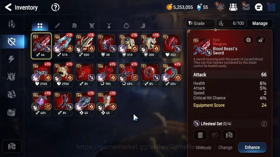 Epic Seven Accounts GLOBAL Unverif|NewEra|2 ML(Rhianna&Luciela,LH Cerm image 14