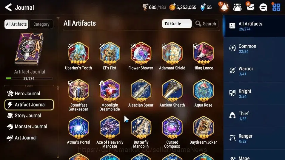 Epic Seven Accounts GLOBAL Unverif|NewEra|2 ML(Rhianna&Luciela,LH Cerm image 8
