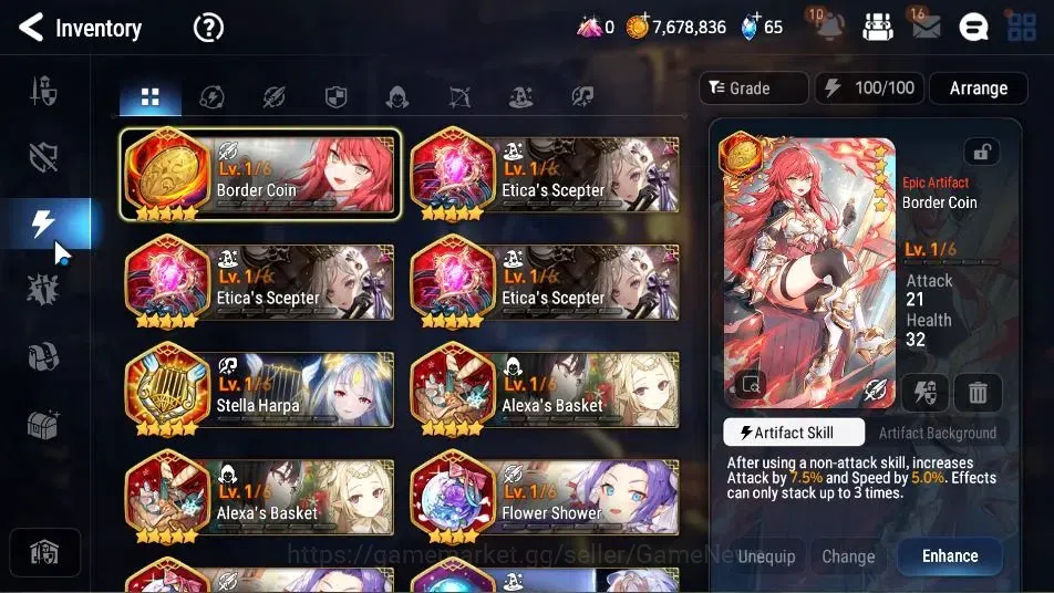 Epic Seven Accounts GLOBAL Unverif|New Era|3 ML(Conqueror Lilias,DB Se image 10