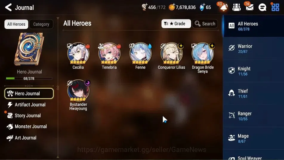Epic Seven Accounts GLOBAL Unverif|New Era|3 ML(Conqueror Lilias,DB Se image 6