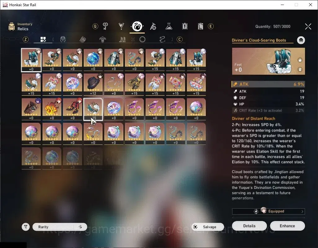 Honkai Star Rail Accounts Asia|TL 62|Premium Elation|11 Limited|Yao Guang+Si image 7