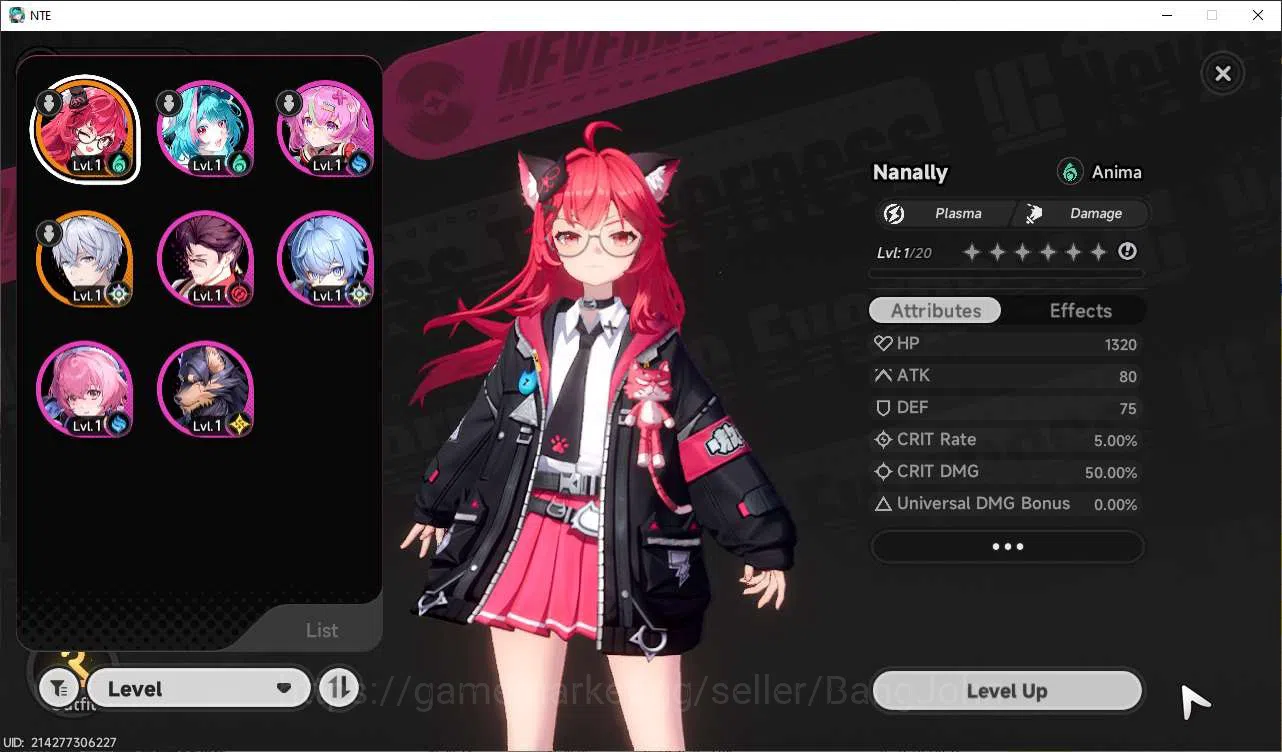 Neverness to Everness Accounts NA | STARTER FRESH Lvl 3 | Nanaly (NTE060B) image 2