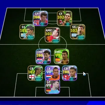 eFootball Accounts Legends & Iconic Players Android|6 Epic Luis Suarez,Wayne Rooney,Sergio Aguero,Marco Van Basten,Rio