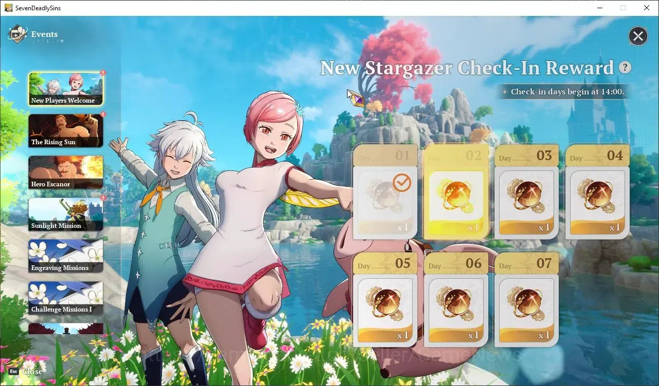 The Seven Deadly Sins: Origin Accounts EUROPE |Fresh Starter Lvl 2| 2 SSR| Escanor, Guila, & 3 SR |2 SSR Selector|Act 1 5