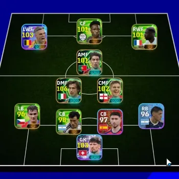 eFootball Accounts Legends & Iconic Players Android|Epic Andrea Pirlo,Gerrard,Rui Costa,Shevchenko,Raul|5 ShowTime Leandro