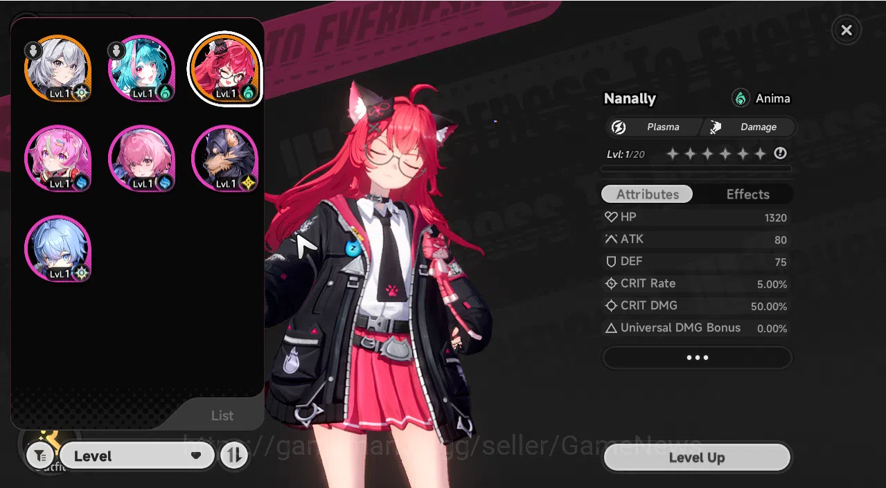 Neverness to Everness Accounts GLOBAL NA|HL 3| 1 SSR (Nanally)| 5 SR (MintA1,Hani image 2