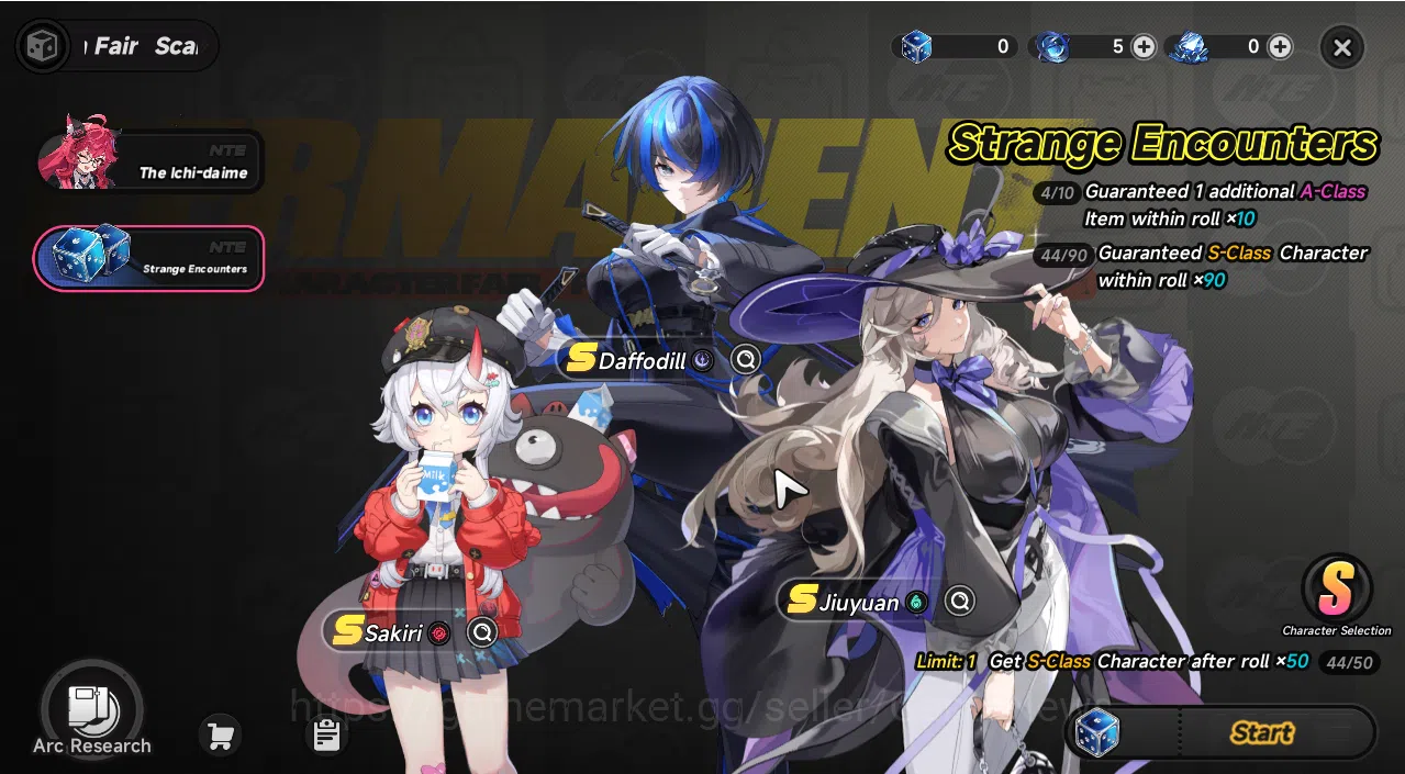 Neverness to Everness Accounts GLOBAL NA|HL 3| 1 SSR (Nanally)| 5 SR (MintA1,Hani image 4