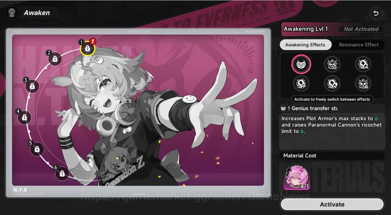 Neverness to Everness Accounts GLOBAL NA|HL 3| 1 SSR (Nanally)| 5 SR (MintA1,Hani image 6