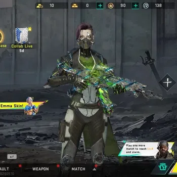 Blood Strike Accounts Collab Skin ASIA|ETERNAL Galil-Noxdra Lv3|ULTRA NACHO-EDM|Collab M4A1-Battle of Faith AOT|2 Legendary