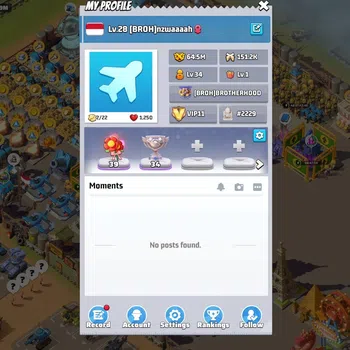 Last War: Survival Accounts Sv 2229|Pwr 65,2M|HQ 28|Gold Bricks 2,800|VIP 11|Drone Lv 110|2 Max Tech|SQ1: 15M, SQ2: 10M