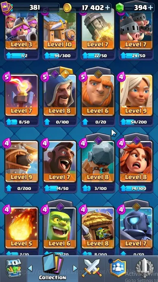 Clash Royale Accounts Lv381 |KTL 9|Trophy 2915|Card 49/121|1 Hero, 3 EVO image 13