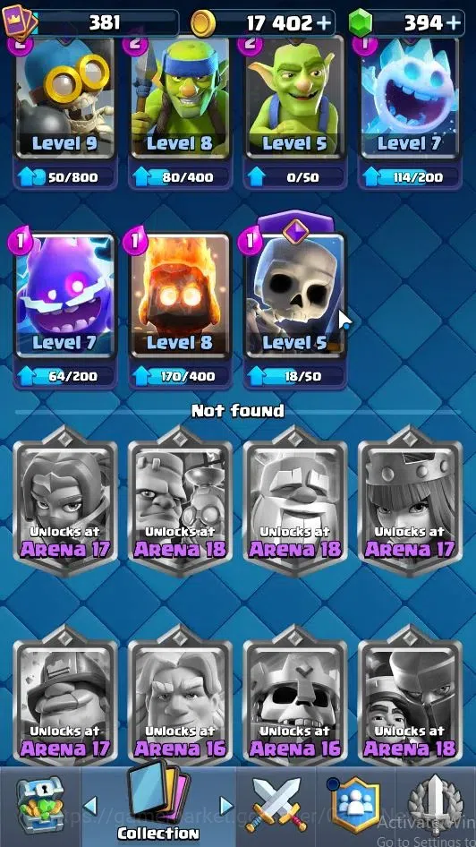 Clash Royale Accounts Lv381 |KTL 9|Trophy 2915|Card 49/121|1 Hero, 3 EVO image 15