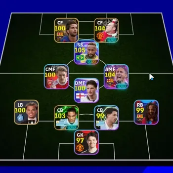 eFootball Accounts Others Android|Show Time Neymar Jr,Rapinha,Rashford,etc|Epic Wayne Rooney,Martin Caceres|PES2027|Take