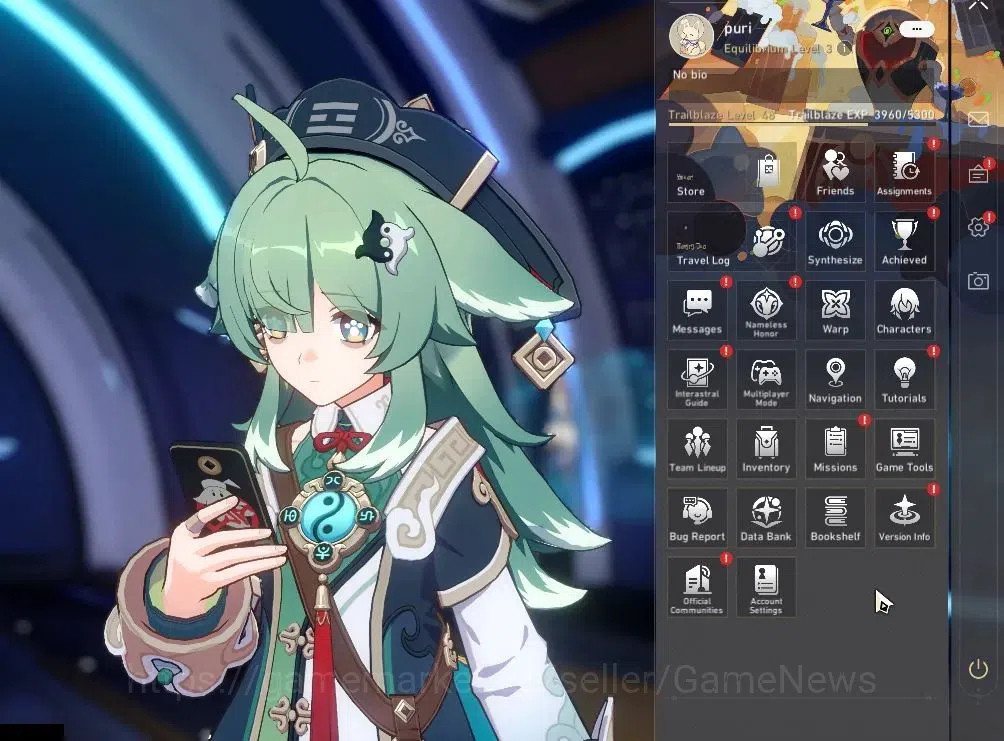Honkai Star Rail Accounts Asia|TL 48|7 Limited|Mortenax Blade,Silver Wolf,Ac image 1