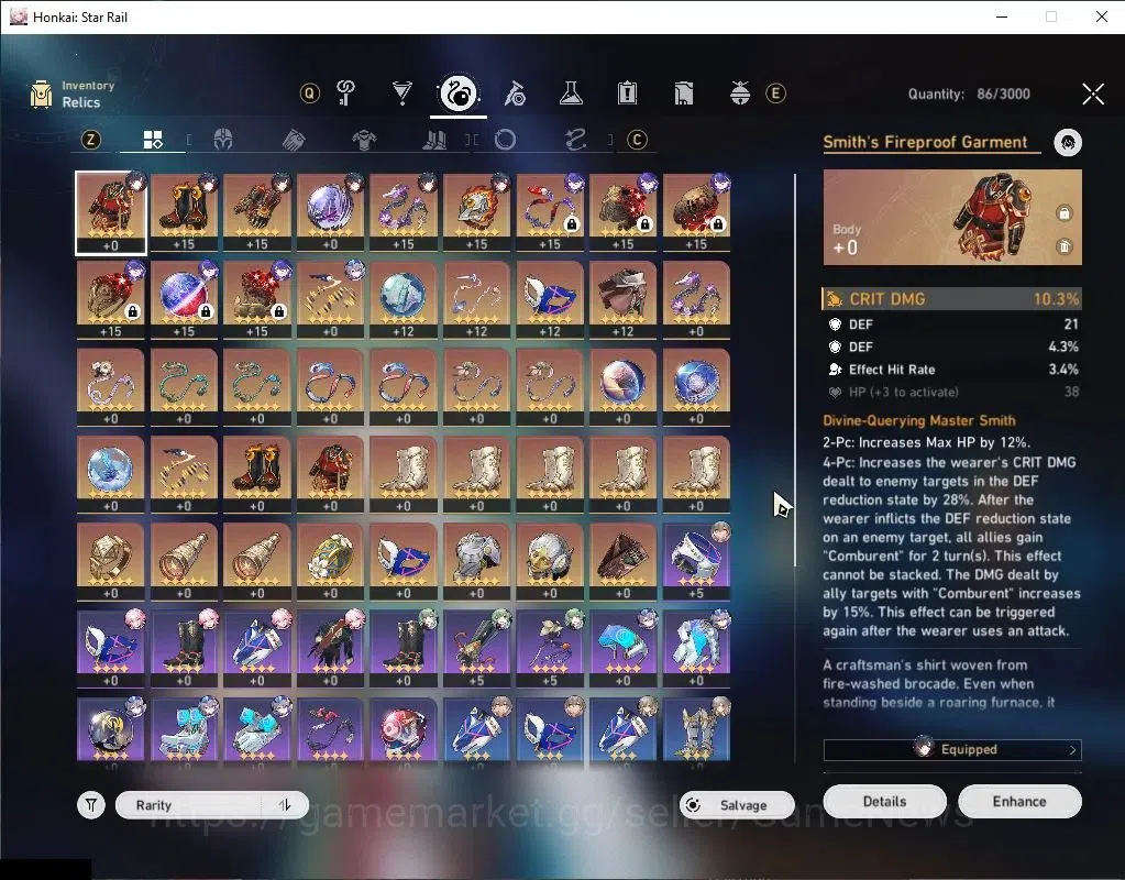 Honkai Star Rail Accounts Asia|TL 48|7 Limited|Mortenax Blade,Silver Wolf,Ac image 7