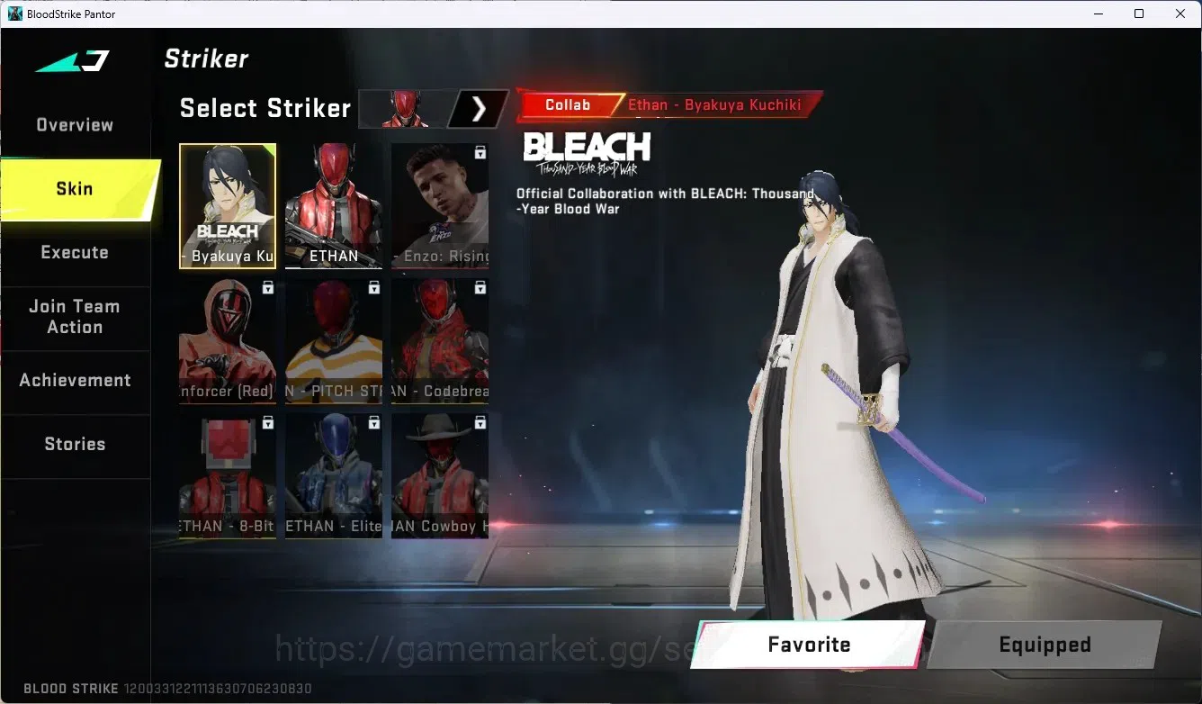 Blood Strike Accounts ASIA |Striker Collab NACHO - Enzo: Coronation & Et image 6