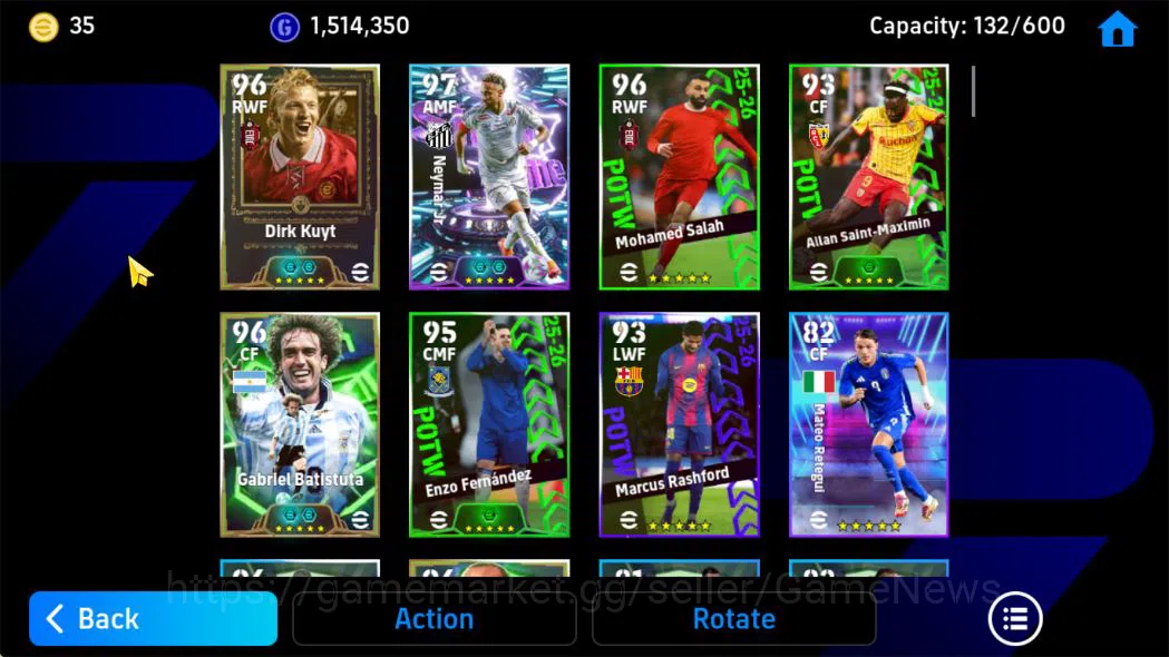 eFootball Accounts Mobile|BigTime(Claude Makelele),Van de sar,Blitz C image 15