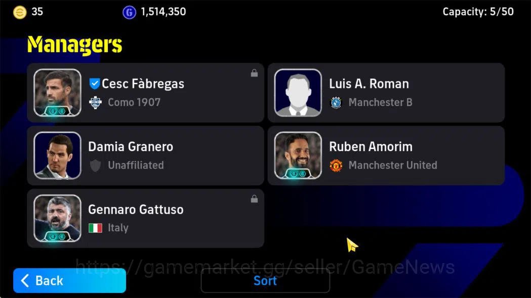 eFootball Accounts Mobile|BigTime(Claude Makelele),Van de sar,Blitz C image 2