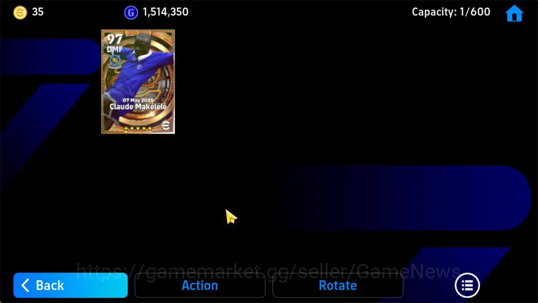 eFootball Accounts Mobile|BigTime(Claude Makelele),Van de sar,Blitz C image 4