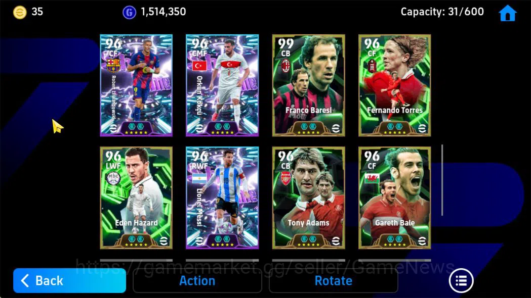 eFootball Accounts Mobile|BigTime(Claude Makelele),Van de sar,Blitz C image 7